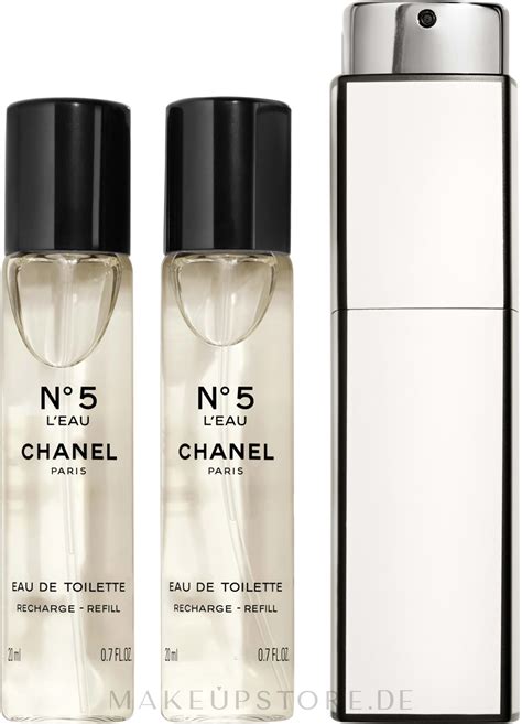 chanel no5 l eau purse spray|Chanel no 5 travel refill.